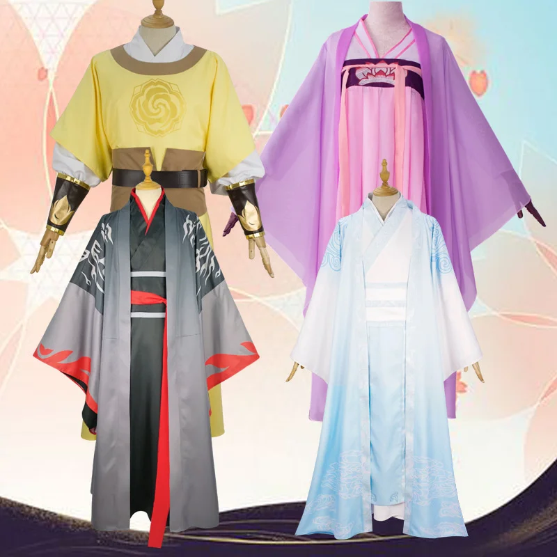 Anime Mo Dao Zu Shi Wei Wuxian Wig Jiang Cheng Lan Wangji Costume and Wig Dao Mo To Shi Dao Master Cosplay Hanfu Dress Costumes
Anime Mo Dao Zu Shi Wei Wuxian Wig Jiang Cheng Lan Wangji Costume and Wig Dao Mo To Shi Dao Master Cosplay Hanfu Dress Costumes