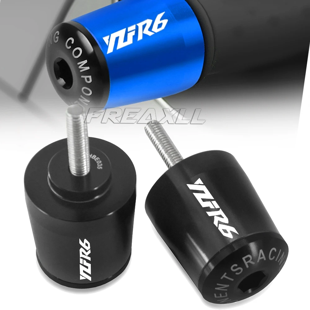 Motorcycle Aluminium YZF-R6 Handlebar Grips End Handle Bar Cap End Plugs FOR Yamaha YZF R6 YZFR6 2017-2020 2018 2019 Accessory
Motorcycle Aluminium YZF-R6 Handlebar Grips End Handle Bar Cap End Plugs FOR Yamaha YZF R6 YZFR6 2017-2020 2018 2019 Accessory