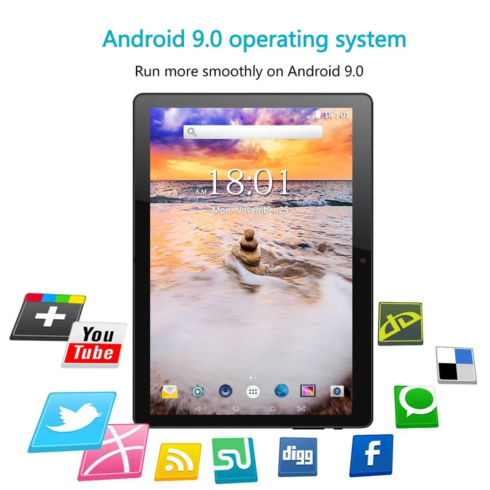 2020 Google Play Android 9.0 OS 10 inch tablet 4G Octa Core 128GB eMMC Storage 5G WiFi 1280X800 IPS Kids Gift Tablets 10 10.1
2020 Google Play Android 9.0 OS 10 inch tablet 4G Octa Core 128GB eMMC Storage 5G WiFi 1280X800 IPS Kids Gift Tablets 10 10.1