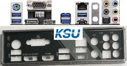 Новый I/O щит задняя пластина шасси кронштейн материнской платы forAsrock z390 extreme 4 just