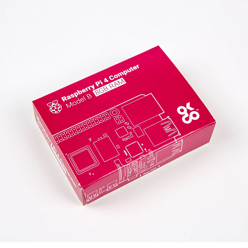 Latest Raspberry Pi 4 Model B 8GB RAM 1.2 version BCM2711 Quad core Cortex-A72 ARM v8 1.5GHz 64-Bit OS
Latest Raspberry Pi 4 Model B 8GB RAM 1.2 version BCM2711 Quad core Cortex-A72 ARM v8 1.5GHz 64-Bit OS
