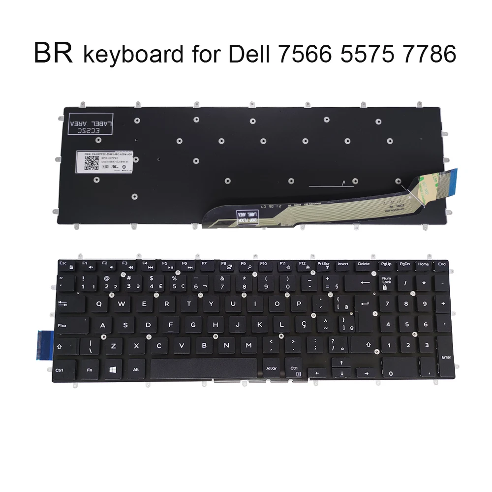 Ноутбук норвежская бразильская клавиатура с подсветкой для Dell Inspiron 7566 5567 5570 5575 5765 5767 5775 7773 7778 0KPP2C 0KHRDN
Ноутбук норвежская бразильская клавиатура с подсветкой для Dell Inspiron 7566 5567 5570 5575 5765 5767 5775 7773 7778 0KPP2C 0KHRDN