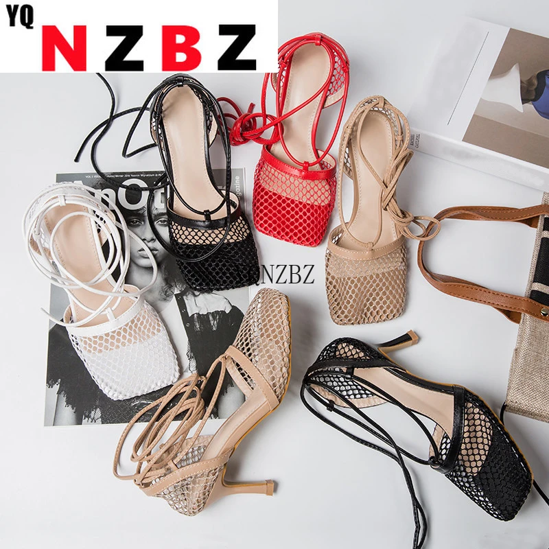 YQNZBZ Summer Autumn Sexy Mesh Pumps sandals Female Square Toe high heel Lace Up Cross-tied Stiletto hollow Dress Pumps shoes
YQNZBZ Summer Autumn Sexy Mesh Pumps sandals Female Square Toe high heel Lace Up Cross-tied Stiletto hollow Dress Pumps shoes