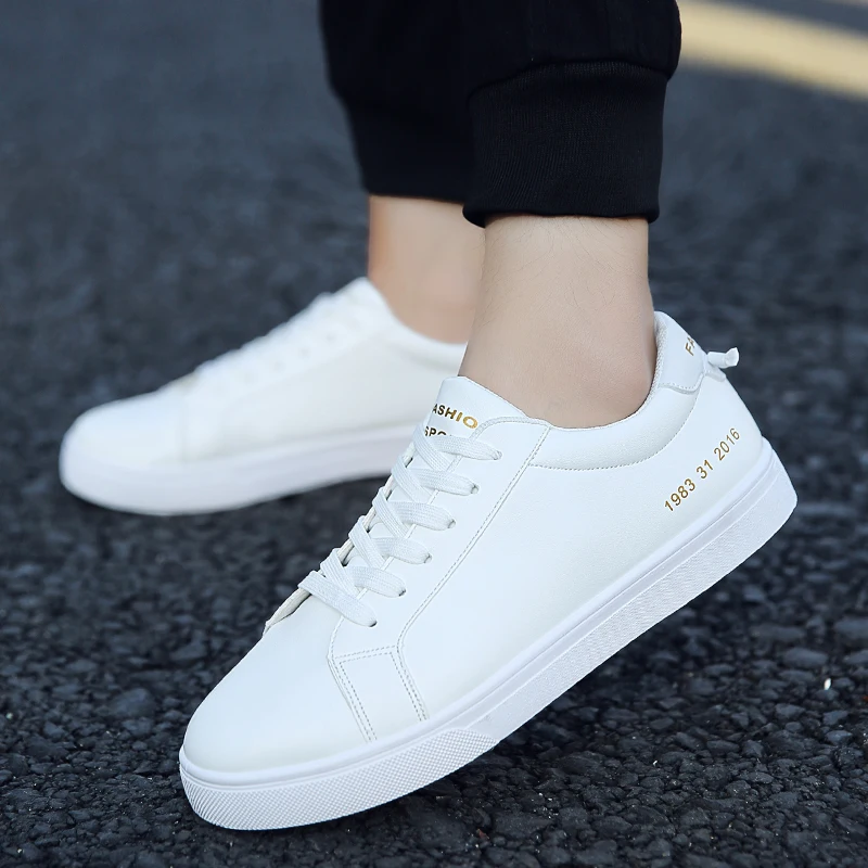 Trend 2020 High Quality Men's Sneakers Fashion Men Casual Shoes Cheap Men Shoes Leather Men's sports shoes White Sneakers Men
Trend 2020 High Quality Men's Sneakers Fashion Men Casual Shoes Cheap Men Shoes Leather Men's sports shoes White Sneakers Men