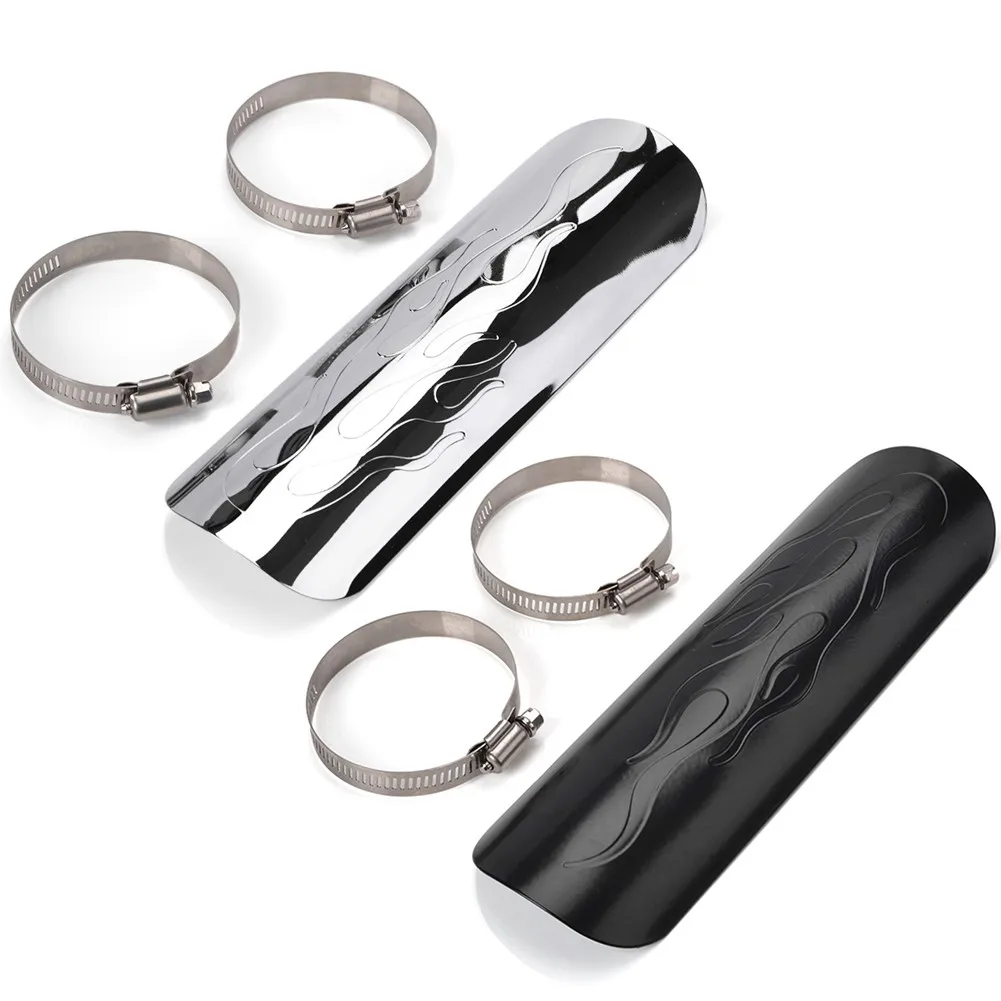Motorcycle Chrome Exhaust Muffler Pipe Heat Shield Cover Heel Guard Modified Exhaust Pipe Flame Heat Shield
Motorcycle Chrome Exhaust Muffler Pipe Heat Shield Cover Heel Guard Modified Exhaust Pipe Flame Heat Shield