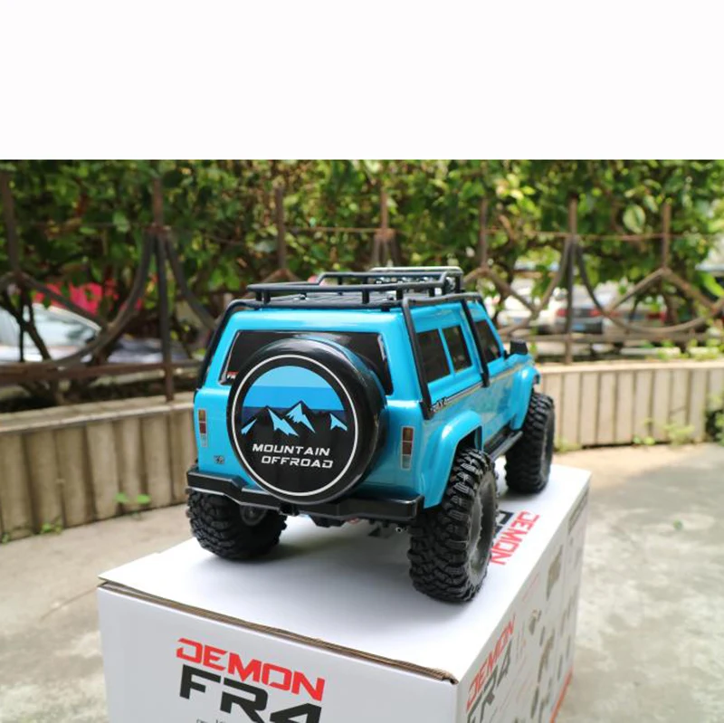 CROSS RC 4*4 DEMON 1/10 FR4R Jeep Crawler Car W/ ESC Motor Radio System PNP Model Outdoor toys for boys gift TH14131-SMT6 
CROSS RC 4*4 DEMON 1/10 FR4R Jeep Crawler Car W/ ESC Motor Radio System PNP Model Outdoor toys for boys gift TH14131-SMT6