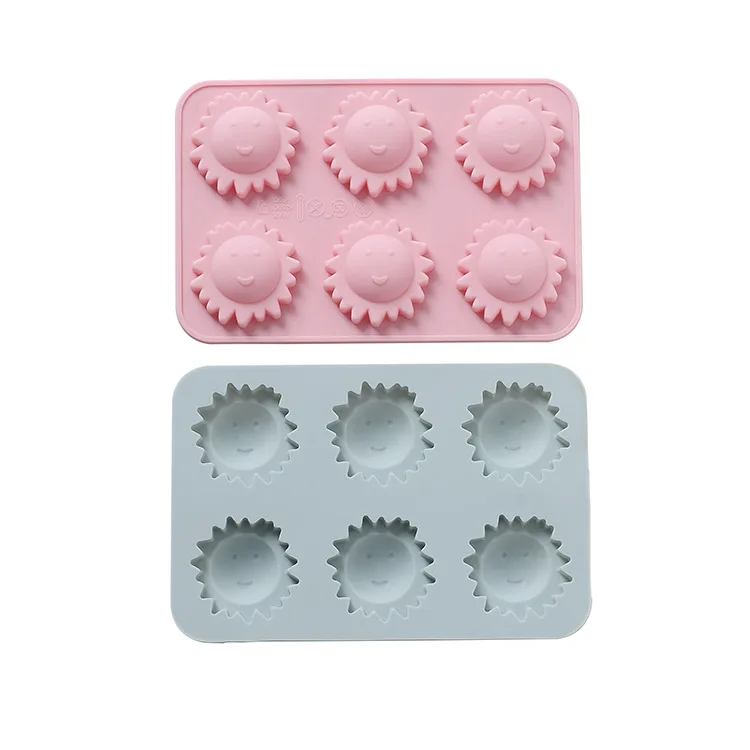 Homemade Little Sun Silicone Mold 6pc Little Sun DIY Chocolate Candy Mold Cookie tin High temperature resistance silicone mould
Homemade Little Sun Silicone Mold 6pc Little Sun DIY Chocolate Candy Mold Cookie tin High temperature resistance silicone mould