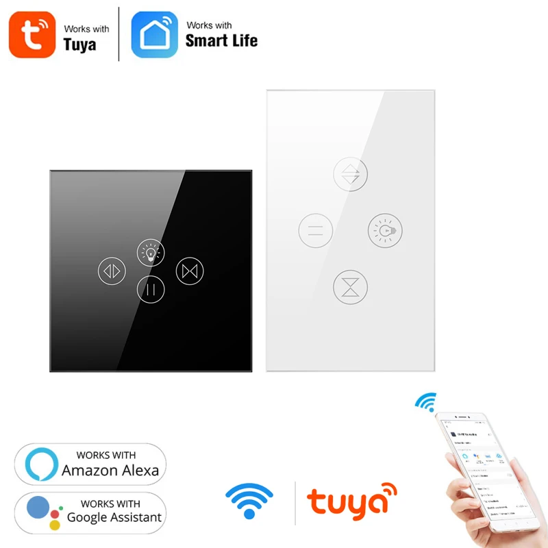 Tuya Smart Life WiFi Roller Shutter Curtain Light Switch For Electric Motorized Blind Work For Alexa Google Home Tuya Smart Life
Tuya Smart Life WiFi Roller Shutter Curtain Light Switch For Electric Motorized Blind Work For Alexa Google Home Tuya Smart Life