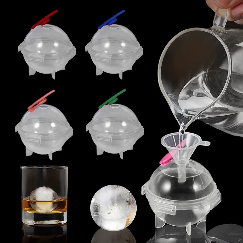 New 5CM Round Ball Ice Cube Mold DIY Ice Cream Maker Plastic Ice Mould Whiskey Ice Tray for Bar Tool Kitchen Gadget Accessories
New 5CM Round Ball Ice Cube Mold DIY Ice Cream Maker Plastic Ice Mould Whiskey Ice Tray for Bar Tool Kitchen Gadget Accessories