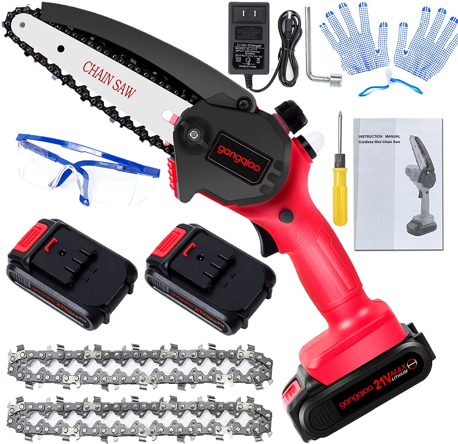 Mini Chainsaw Cordless 2021 Upgraded Mini Chainsaw 6-inch Portable Chain saw Battery Power Chainsaws Electric Metal wall plate
Mini Chainsaw Cordless 2021 Upgraded Mini Chainsaw 6-inch Portable Chain saw Battery Power Chainsaws Electric Metal wall plate