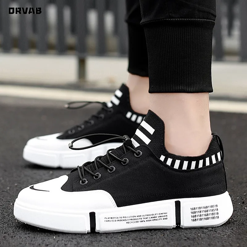 Fashion Youth Boys Canvas Shoes High Quality Comfortable Breathable Mens Shoes Casual White Black Sneakers Men Flat Sock Loafers
Fashion Youth Boys Canvas Shoes High Quality Comfortable Breathable Mens Shoes Casual White Black Sneakers Men Flat Sock Loafers