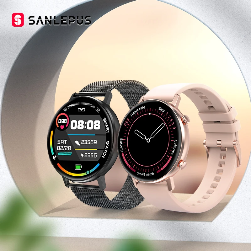 2022 NEW SANLEPUS Smart Watch Men Women Couple Lovers Sport Smartwatch Blood Pressure Blood Oxygen Monitor For Android Apple 
2022 NEW SANLEPUS Smart Watch Men Women Couple Lovers Sport Smartwatch Blood Pressure Blood Oxygen Monitor For Android Apple