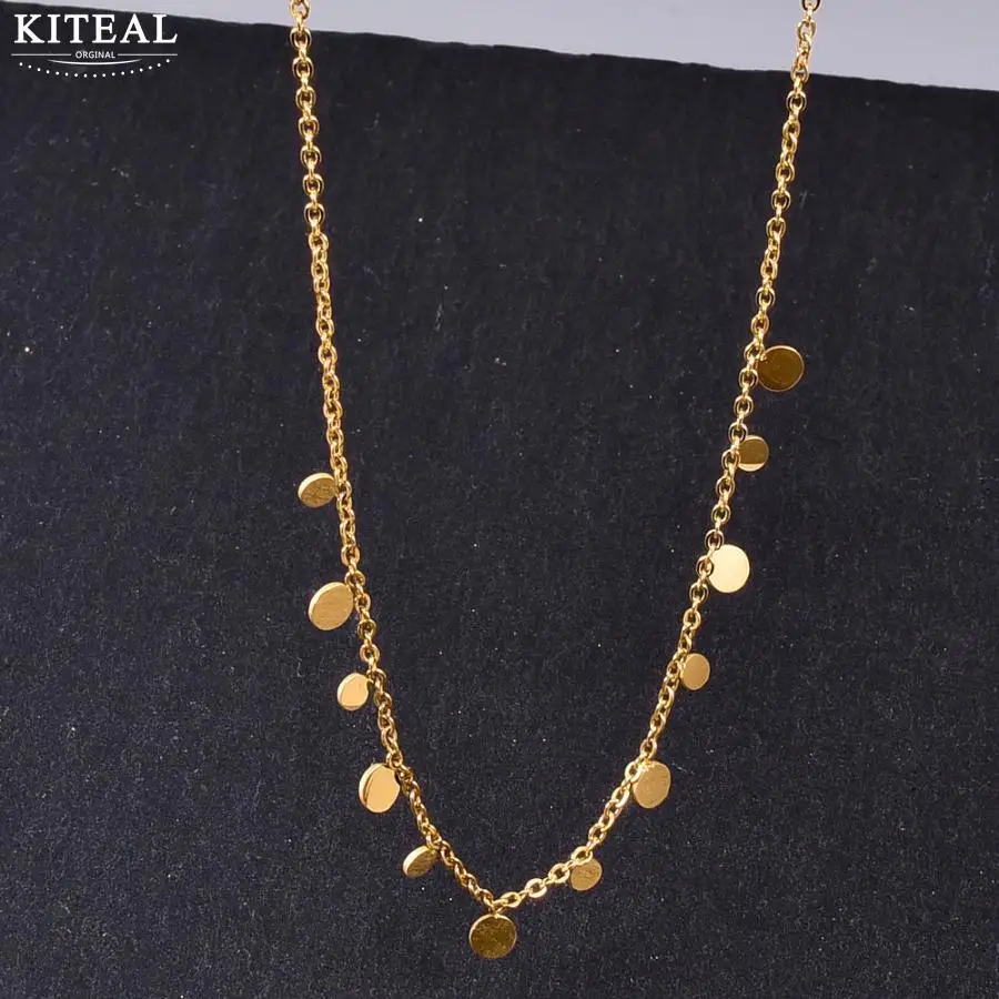 KITEAL ins Gift Gold color female lengt 40cm extender 5cm pendant necklace It’s a little refreshing collar High Quality Jewelry
KITEAL ins Gift Gold color female lengt 40cm extender 5cm pendant necklace It’s a little refreshing collar High Quality Jewelry