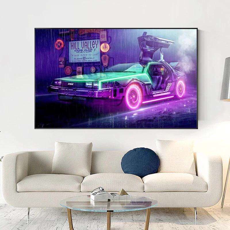 Canvas Movie Back To The Future Poster On Wall Art Decor Car Painting And Print Picture For Living Room Home Decoration No Frame
Canvas Movie Back To The Future Poster On Wall Art Decor Car Painting And Print Picture For Living Room Home Decoration No Frame