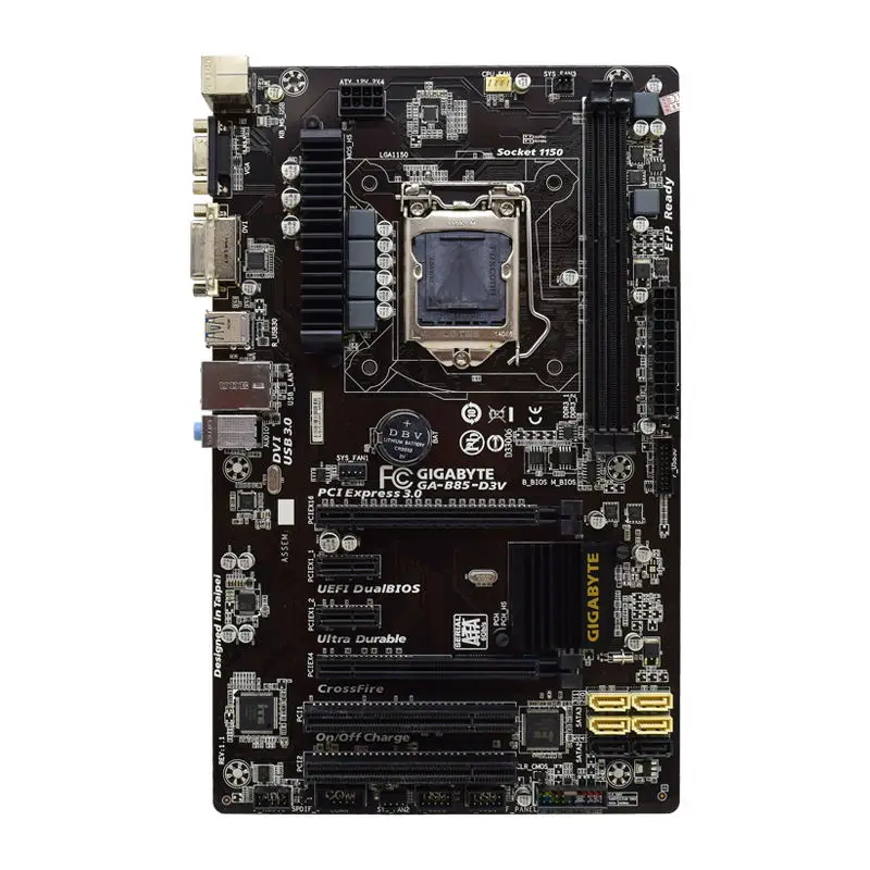 Для Gigabyte GA-B85-D3V Intel B85 DDR3 16GB LGA 1150 i3 i5 i7 процессоры PCI-E 3,0 SATA3 USB 3,0 ATX оригинальная материнская плата для настольного компьютера
Для Gigabyte GA-B85-D3V Intel B85 DDR3 16GB LGA 1150 i3 i5 i7 процессоры PCI-E 3,0 SATA3 USB 3,0 ATX оригинальная материнская плата для настольного компьютера