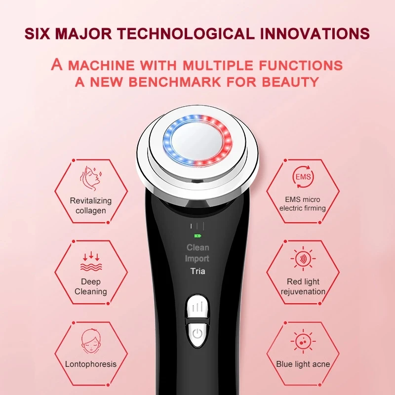 2021 Ultrasonic Beauty Instrument LED Photon Skin Tightening Mesotherapy Face Cleansing Massage Face-lift Beauty Skin Care Tool
2021 Ultrasonic Beauty Instrument LED Photon Skin Tightening Mesotherapy Face Cleansing Massage Face-lift Beauty Skin Care Tool