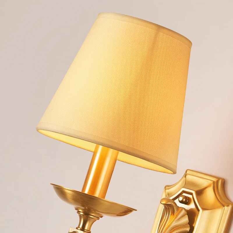 WPD Indoor Wall Lamps Fixture Brass Modern LED Sconce Contemporary Creative Decorative For Home Foyer Corridor Bedroom
WPD Indoor Wall Lamps Fixture Brass Modern LED Sconce Contemporary Creative Decorative For Home Foyer Corridor Bedroom