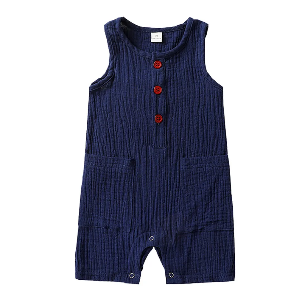 Summer Baby Boys Girls Romper Toddler Kids Playsuit Jumpsuits Cotton Linen Muslin Infant Romper Sleeveless Baby Clothing
Summer Baby Boys Girls Romper Toddler Kids Playsuit Jumpsuits Cotton Linen Muslin Infant Romper Sleeveless Baby Clothing