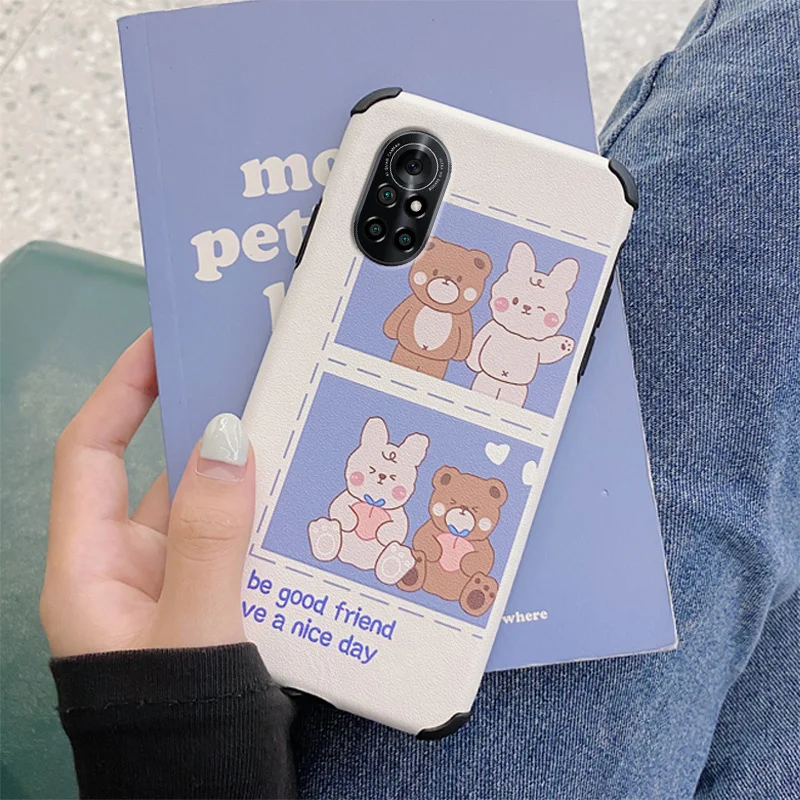 Cute Bear Phone Case For Huawei Nova8 8Pro 8SE Nova 7 7Pro 7SE 6 6se 5 5Pro 5Z 5I 5Ipro 4 4E Cover 
Cute Bear Phone Case For Huawei Nova8 8Pro 8SE Nova 7 7Pro 7SE 6 6se 5 5Pro 5Z 5I 5Ipro 4 4E Cover