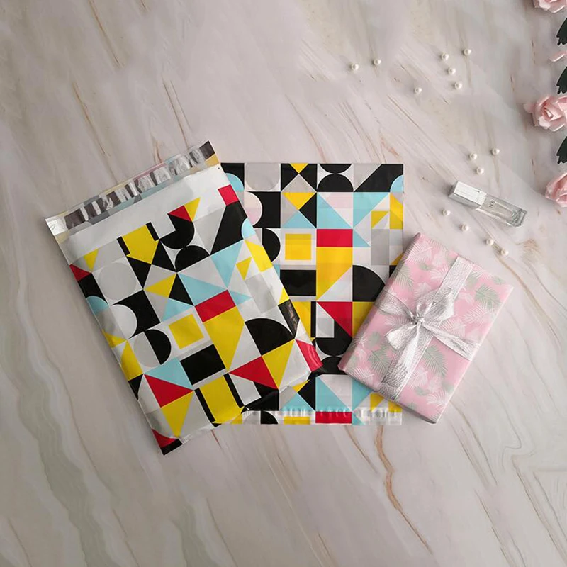 Geometry Self Adhesive Sealing Plastic Poly Mailers Mailing Bags Express Envelope Storage Courier Bag Postage Packaging Mailbag
Geometry Self Adhesive Sealing Plastic Poly Mailers Mailing Bags Express Envelope Storage Courier Bag Postage Packaging Mailbag