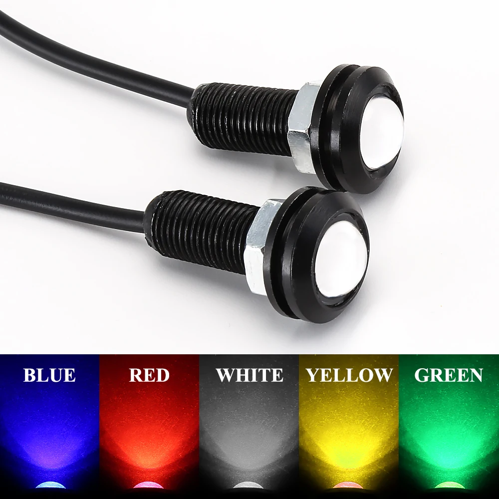 1 Piece 18mm Waterproof Eagle Eye LED DRL Daytime Running Light Car styling Lights Brake Backup Reversing Parking Signal Lamp
1 Piece 18mm Waterproof Eagle Eye LED DRL Daytime Running Light Car styling Lights Brake Backup Reversing Parking Signal Lamp