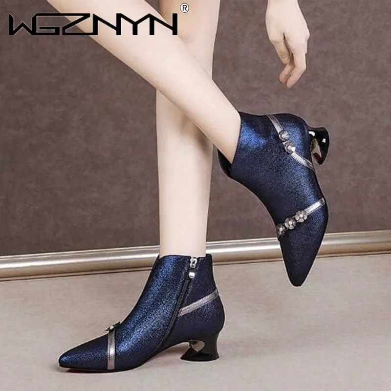 Flower Mixed Colors Blue Shoes Boots Women Zipper Pointed Toe Party Elegant Sexy Autumn Winter High Heels Fashion Leather Boots
Flower Mixed Colors Blue Shoes Boots Women Zipper Pointed Toe Party Elegant Sexy Autumn Winter High Heels Fashion Leather Boots