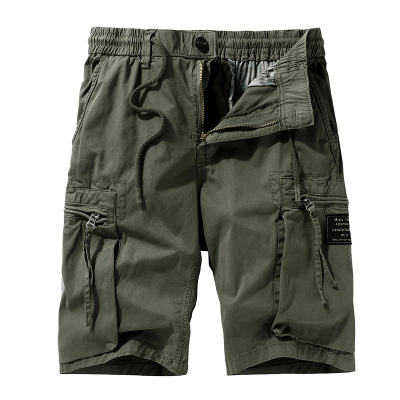 Huncher Men's Cargo Shorts Men 2021 Summer Solid Military Joggers Pans Multi Pockets Cotton Khaki Casual Male Shorts Plus Size
Huncher Men's Cargo Shorts Men 2021 Summer Solid Military Joggers Pans Multi Pockets Cotton Khaki Casual Male Shorts Plus Size