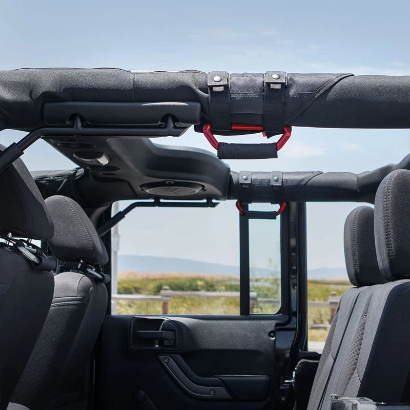 Grab Handle for Jeep Wrangler JL JT JK Gladiator 2007-2020 with 3inch Roll Bar. to Driver Passenger's Sides (Pair)
Grab Handle for Jeep Wrangler JL JT JK Gladiator 2007-2020 with 3inch Roll Bar. to Driver Passenger's Sides (Pair)
