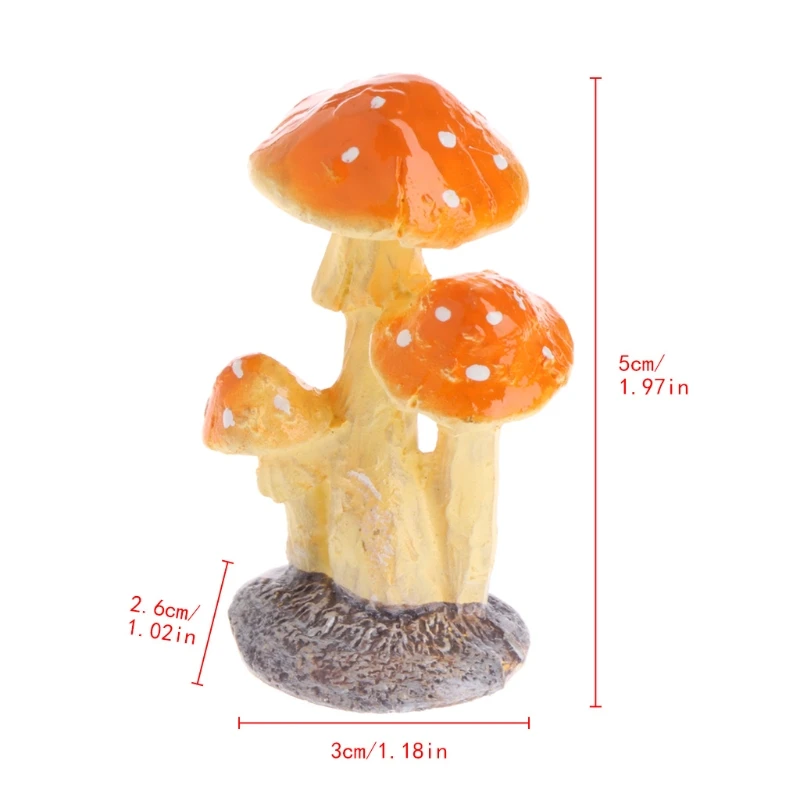 Garden Decor, 3 Head Mushroom Miniature, Fairy Garden Terrarium Figure Dollhouse Decor
Garden Decor, 3 Head Mushroom Miniature, Fairy Garden Terrarium Figure Dollhouse Decor
