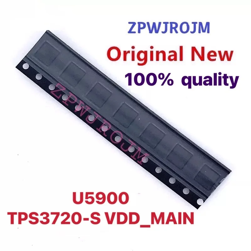 5-20pcs/lot U5900 TPS3720-S VDD_MAIN OV CUT-OFF CIRCUIT ic for iphone 11 /11Pro/ 11ProMax
5-20pcs/lot U5900 TPS3720-S VDD_MAIN OV CUT-OFF CIRCUIT ic for iphone 11 /11Pro/ 11ProMax