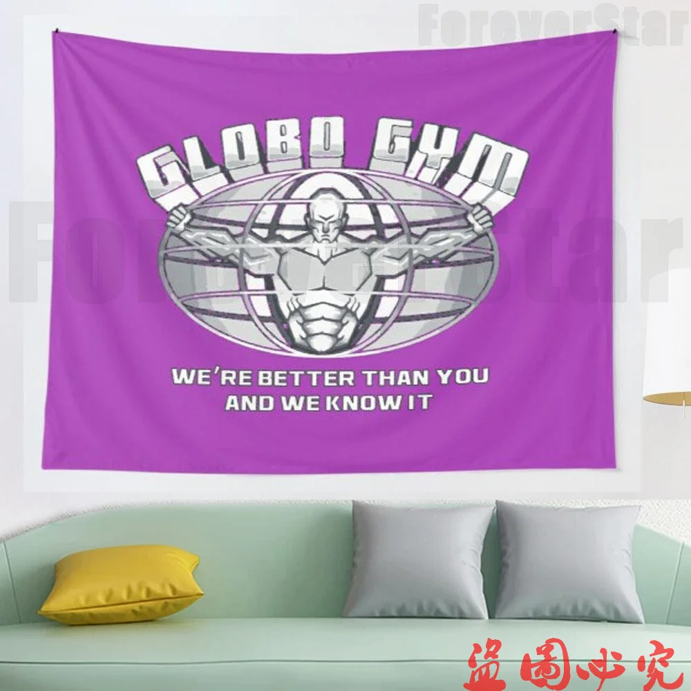 Globo Gym tapestry Psychedelic Colorful Wall Hanging Tapestries Dorm Wall Art Yoga Mat
Globo Gym tapestry Psychedelic Colorful Wall Hanging Tapestries Dorm Wall Art Yoga Mat