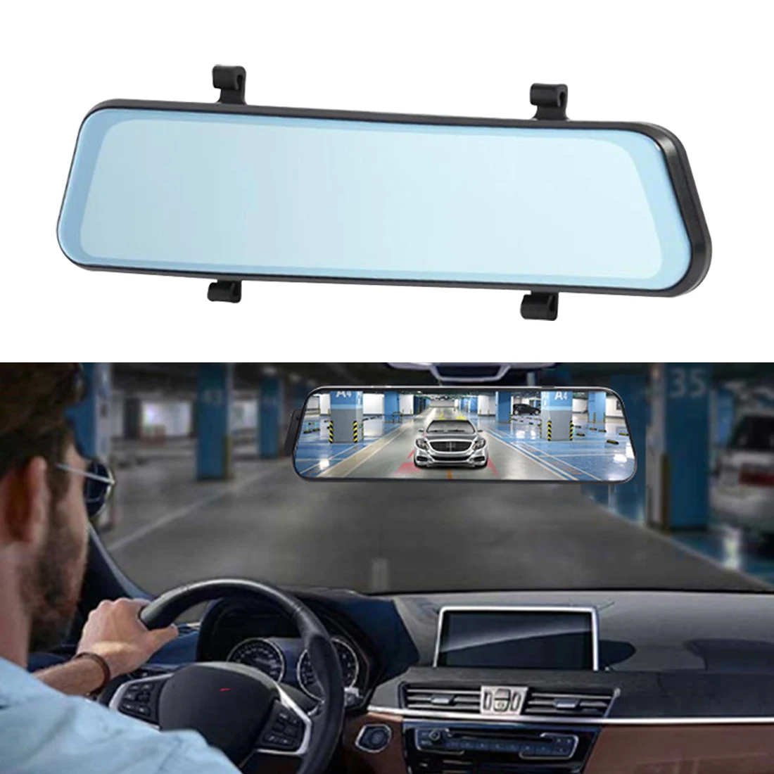 Touch Screen Driving Recorder Car Rear View Camera 1080P Car Dvr 10" Touch Screen Driving Recorder Night Vision Parking Monitor
Touch Screen Driving Recorder Car Rear View Camera 1080P Car Dvr 10" Touch Screen Driving Recorder Night Vision Parking Monitor
