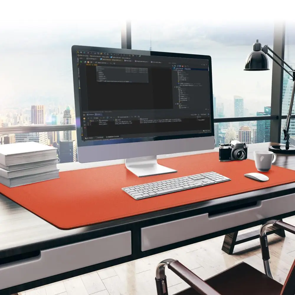 Portable Large Mouse Pad Gamer Waterproof Double-side PU Leather Suede Desk Mat Computer Mousepad Keyboard 95x40 115x50 135x60cm
Portable Large Mouse Pad Gamer Waterproof Double-side PU Leather Suede Desk Mat Computer Mousepad Keyboard 95x40 115x50 135x60cm