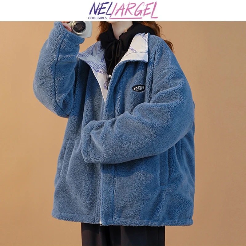 NELLARGEL Women Two Sides Letter Winter Jackets 2022 Female Japanese Streetwear Cotton Parkas Girl Kpop Vintage Harajuku Outwear
NELLARGEL Women Two Sides Letter Winter Jackets 2022 Female Japanese Streetwear Cotton Parkas Girl Kpop Vintage Harajuku Outwear
