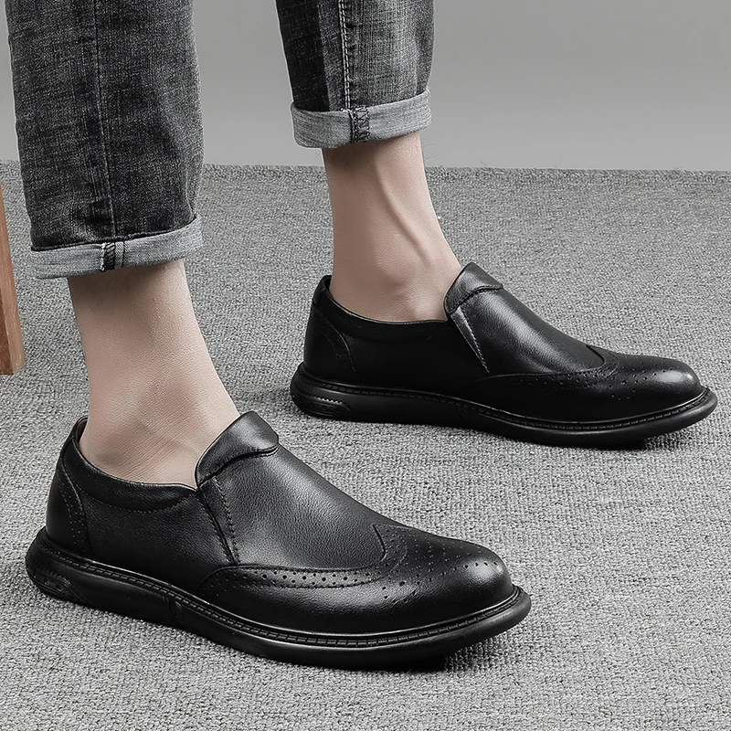 Mens Causal Shoes Men Casual Shoes 2020 Fashion Black Zapatos Hombre Cuero Leather Man Shoe Sapatos Spring Leisure
Mens Causal Shoes Men Casual Shoes 2020 Fashion Black Zapatos Hombre Cuero Leather Man Shoe Sapatos Spring Leisure
