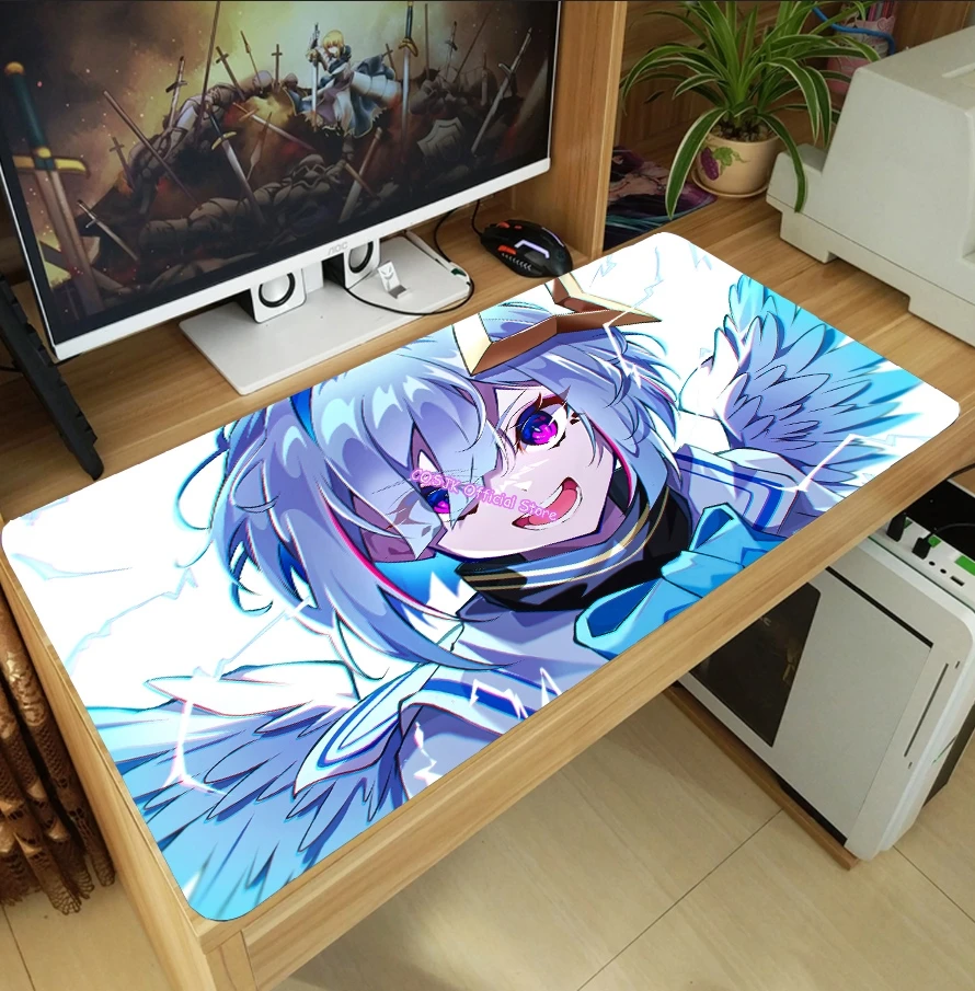 Милый игровой коврик для мыши Hololive VTuber Amane Kanata, большой коврик для мыши, игровой компьютерный коврик для клавиатуры, утолщенный нескользящий...
Милый игровой коврик для мыши Hololive VTuber Amane Kanata, большой коврик для мыши, игровой компьютерный коврик для клавиатуры, утолщенный нескользящий...