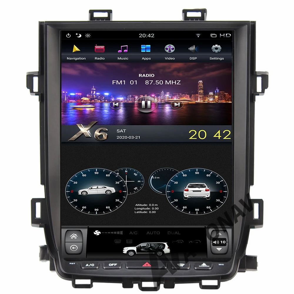 Car HDTesla veitical screen video stereo Player GPS navigation For-TOYOTA Alphard 2010 Head unit multimedia audio radio player
Car HDTesla veitical screen video stereo Player GPS navigation For-TOYOTA Alphard 2010 Head unit multimedia audio radio player