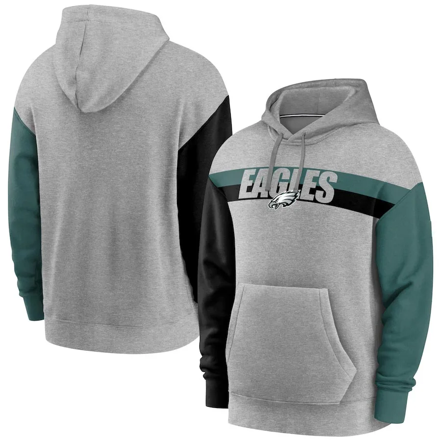Men's Philadelphia Heathered Eagles Gray Fan Gear Heritage Tri-Blend Pullover Hoodie
Men's Philadelphia Heathered Eagles Gray Fan Gear Heritage Tri-Blend Pullover Hoodie