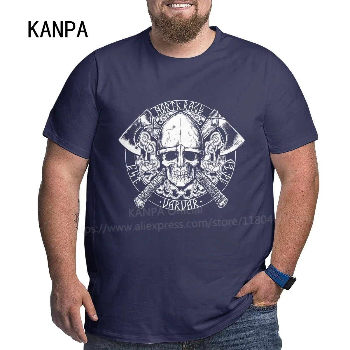 KANPA Viking Graphic Men's Cotton Oversized T Shirts Big Tall Man T-shirt Father Summer Plus Size Tops 6XL 5XL Tee Shirt 
KANPA Viking Graphic Men's Cotton Oversized T Shirts Big Tall Man T-shirt Father Summer Plus Size Tops 6XL 5XL Tee Shirt