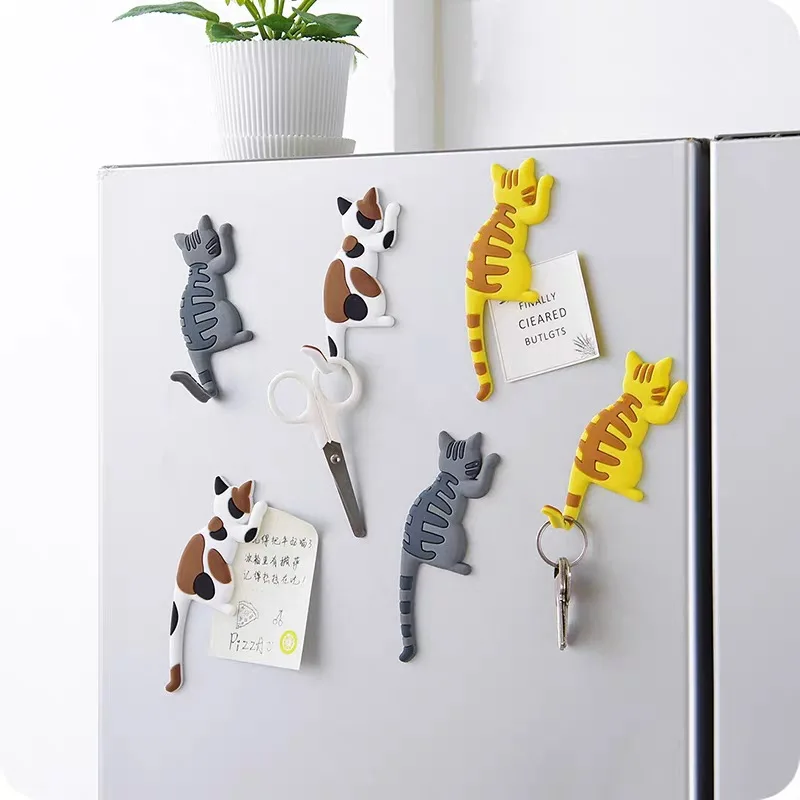 Cartoon Cat Animal Magnetic Home Babys Fridge Magnet Decorative Souvenir Refrigerators Message Magnets Hook Storage Supplies
Cartoon Cat Animal Magnetic Home Babys Fridge Magnet Decorative Souvenir Refrigerators Message Magnets Hook Storage Supplies