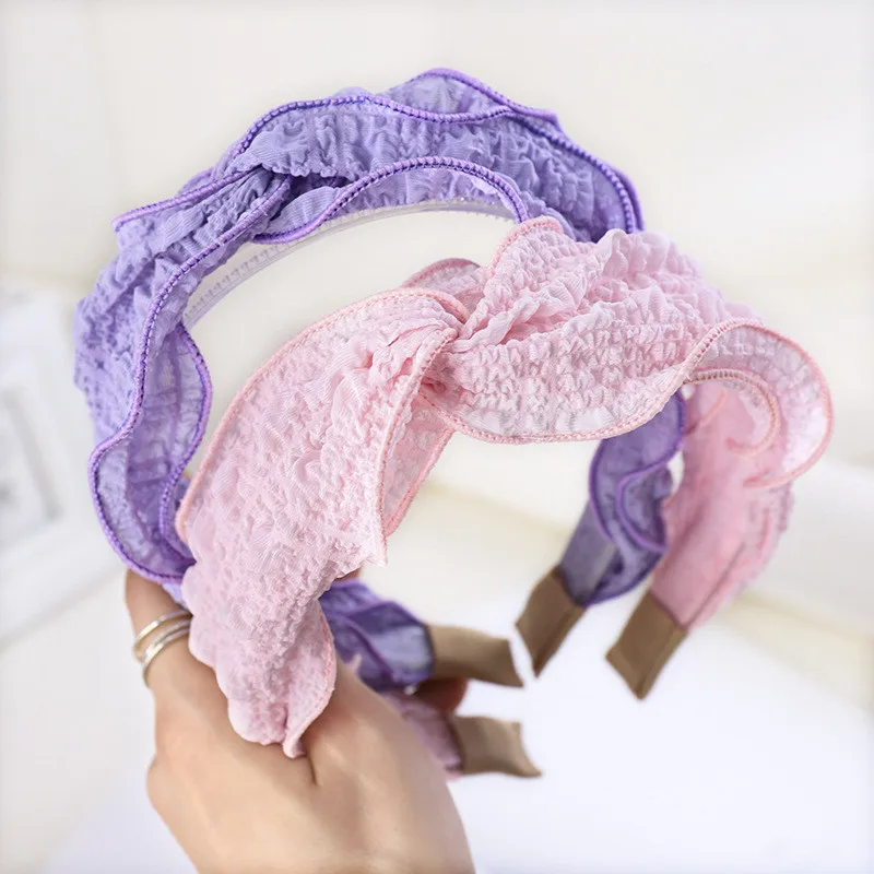 Headband Hairband For Women Girl Korean Cross Fabric Solid Folds Fashion Fresh Sweet Hair Accessories Head Wrap Wholesale
Headband Hairband For Women Girl Korean Cross Fabric Solid Folds Fashion Fresh Sweet Hair Accessories Head Wrap Wholesale