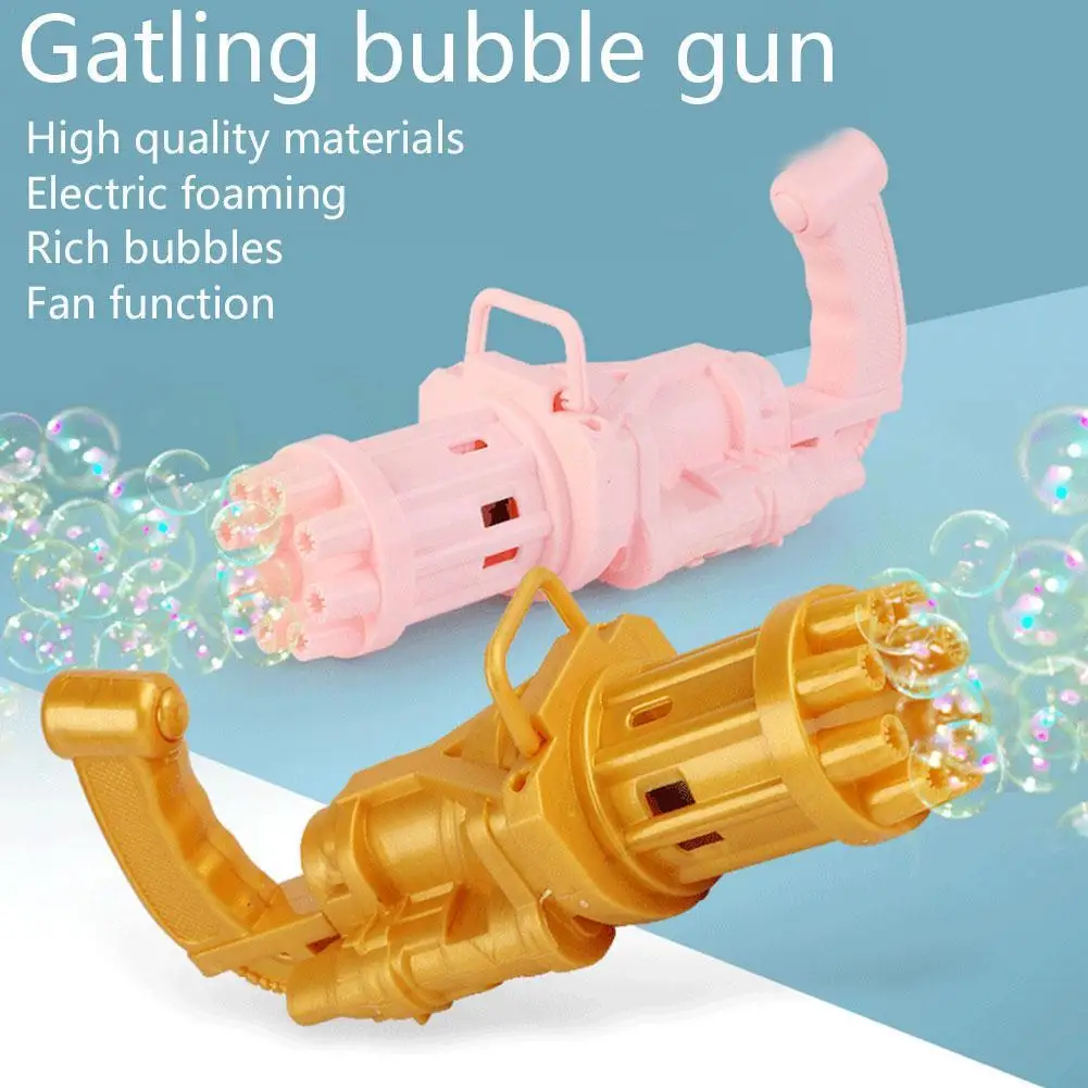 Gatling Bubble Machine Bubbler Maker Safe Summer Cooling Game For Kid Outdoor For Kids Plastic Machine Gun Toy Boy Bubbles
Gatling Bubble Machine Bubbler Maker Safe Summer Cooling Game For Kid Outdoor For Kids Plastic Machine Gun Toy Boy Bubbles