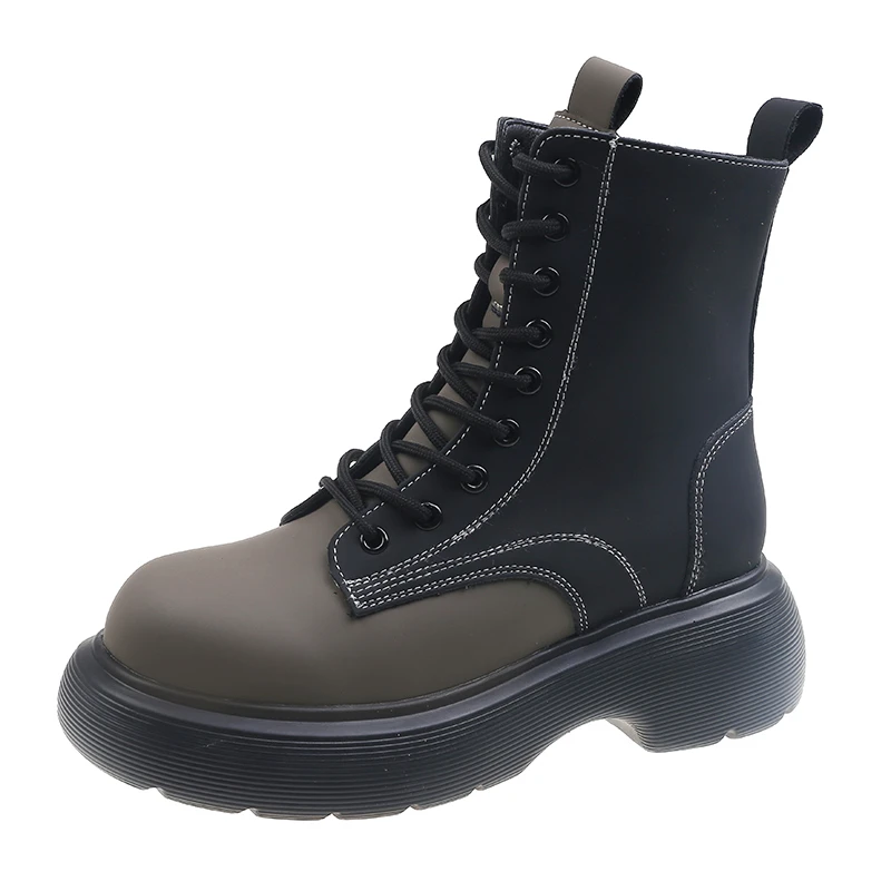 2021 Women Anklet Boots Martin Boot Round Toe Thick Sole Comfortable Platform for Woman Winter Female Keep Warm Botas De Mujer
2021 Women Anklet Boots Martin Boot Round Toe Thick Sole Comfortable Platform for Woman Winter Female Keep Warm Botas De Mujer
