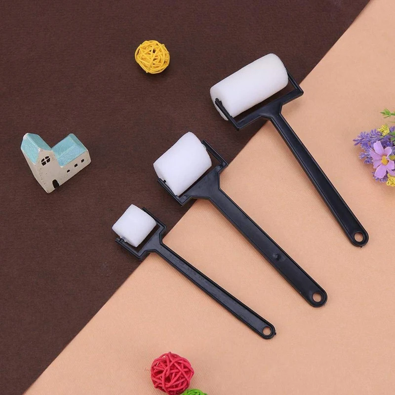 3Pcs/Set White Sponge Paint Brushes Children Graffiti Roller Stamp Kids Painting Toy Drop Ship
3Pcs/Set White Sponge Paint Brushes Children Graffiti Roller Stamp Kids Painting Toy Drop Ship