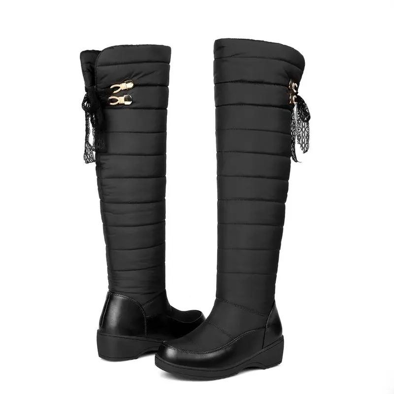 2021 Fashion Women Winter Over-the-Knee Snow Boots Warm Fur Wedges High Heels Boots Sexy Tight High Long Shoes Woman Platforms
2021 Fashion Women Winter Over-the-Knee Snow Boots Warm Fur Wedges High Heels Boots Sexy Tight High Long Shoes Woman Platforms