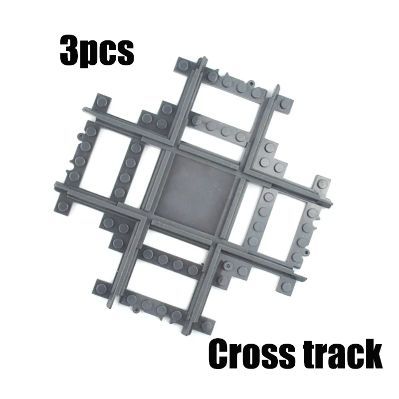 Train Tracks City trein 4519 Cross Track Straight Curved Railway Building Blocks Bricks Model Compatible All Brands Train Rails
Train Tracks City trein 4519 Cross Track Straight Curved Railway Building Blocks Bricks Model Compatible All Brands Train Rails