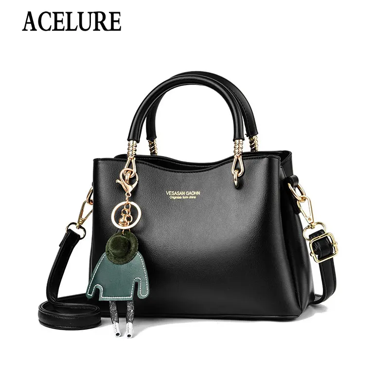 ACELURE Women Simple Style Fashion Shoulder Crossbody Bags High Capcacity Solid PU Leather Female Messenger Bag Zipper Handbag
ACELURE Women Simple Style Fashion Shoulder Crossbody Bags High Capcacity Solid PU Leather Female Messenger Bag Zipper Handbag