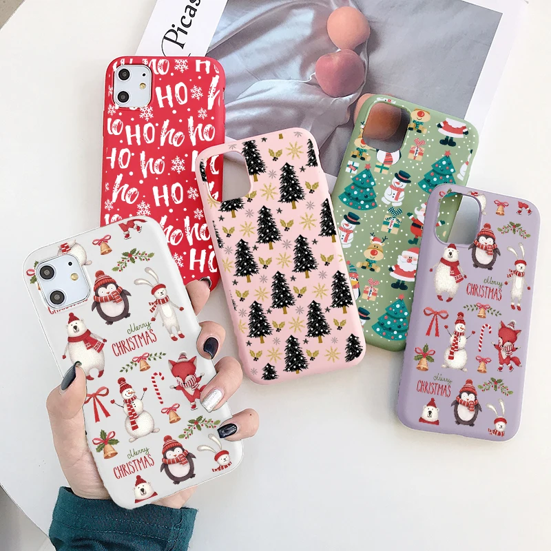 Cartoon Christmas Capa Case For iPhone 13 13pro 12 11 Pro Max mini 7 8 6 6S Plus SE 2020 5 S Funda Cover For iPhone X XR Xs Max
Cartoon Christmas Capa Case For iPhone 13 13pro 12 11 Pro Max mini 7 8 6 6S Plus SE 2020 5 S Funda Cover For iPhone X XR Xs Max