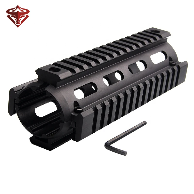 2 Piece AR15 M4 Carbine 6.7" Length Drop-in Quad Rail Quad Rail Picatinny Quad Rail
2 Piece AR15 M4 Carbine 6.7" Length Drop-in Quad Rail Quad Rail Picatinny Quad Rail
