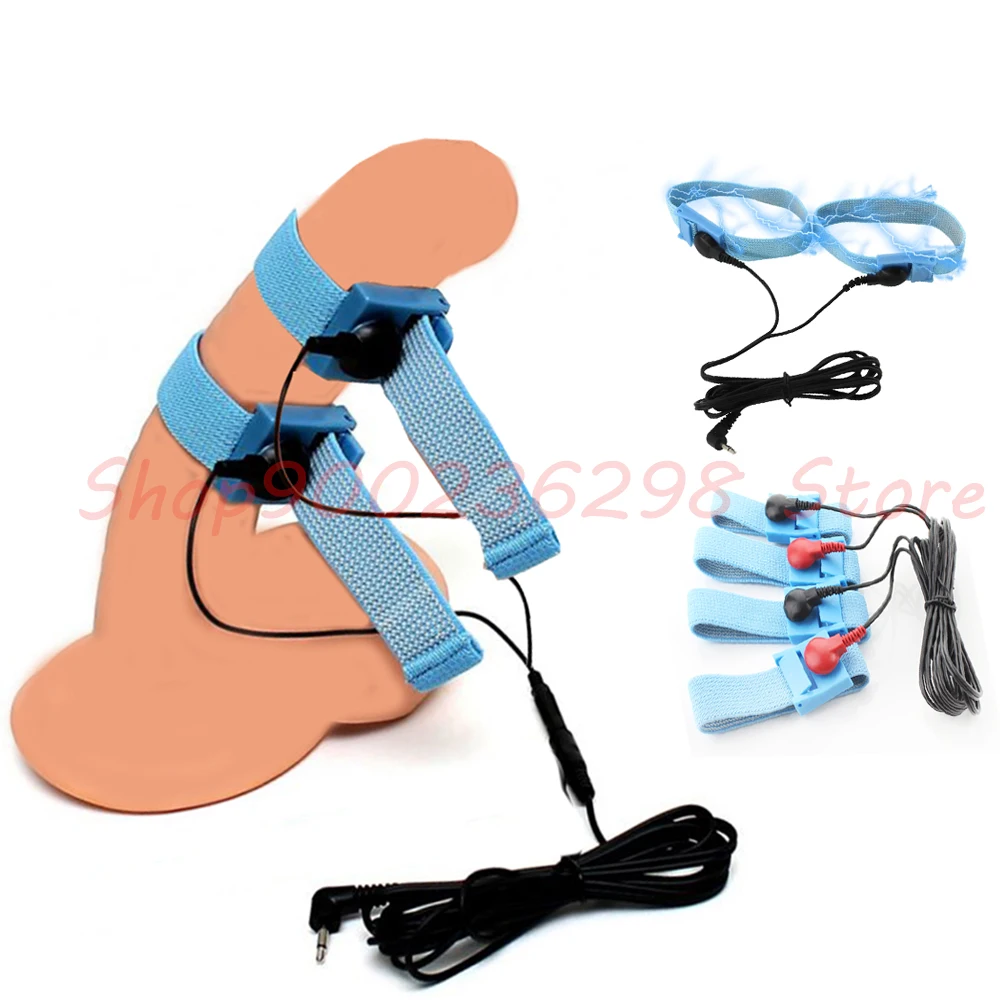 

Bdsm Toy,Electro Stimulation Penis Ring,E-stim Glans Trainer Cock Cage Ball Bondage Penis Extender,Electric Sex Massage For Male